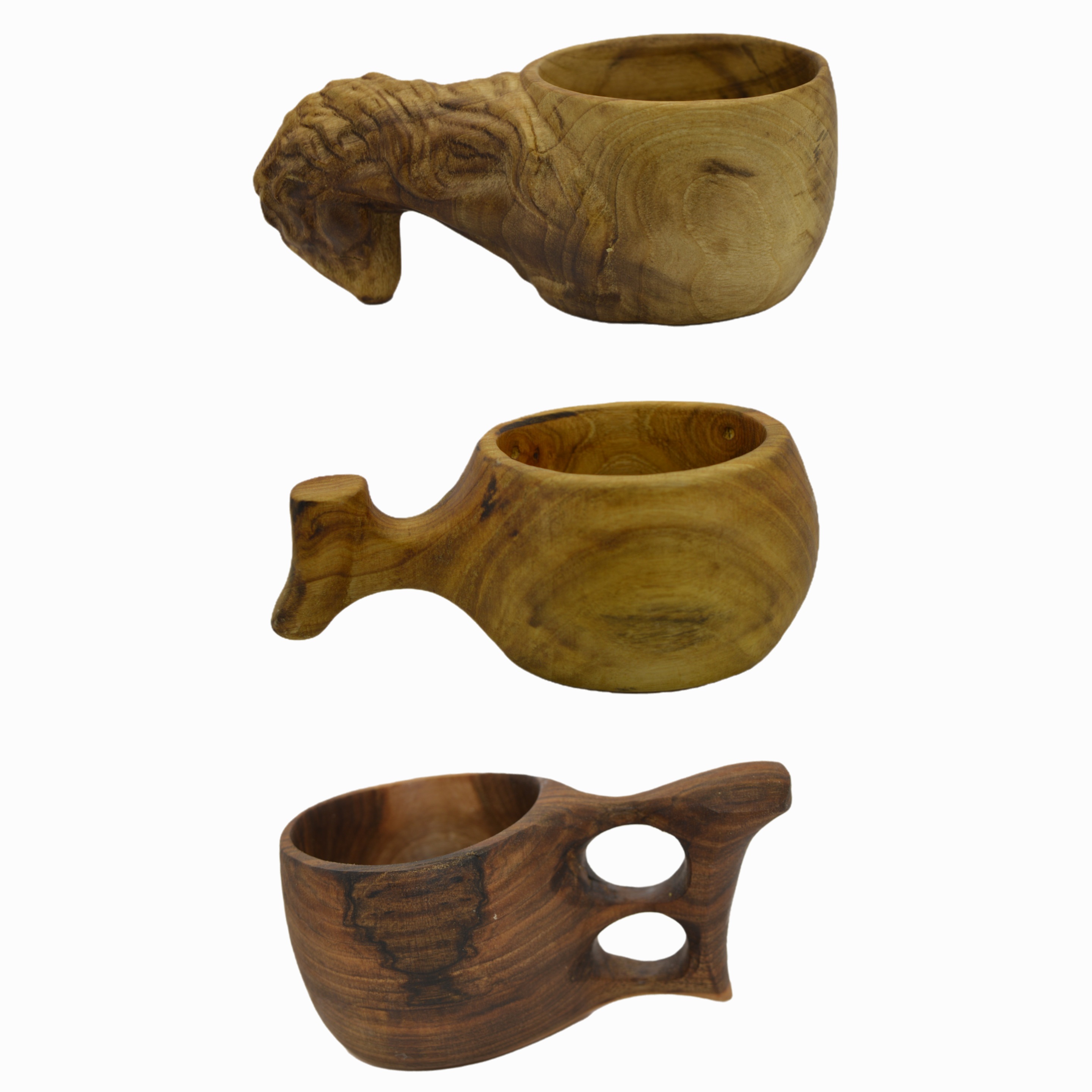 لیوان های چوبی