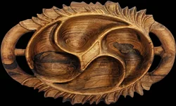 اردوخوری چوبی برگ زرین