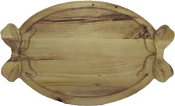 سینی پاپیون چوب گردو
